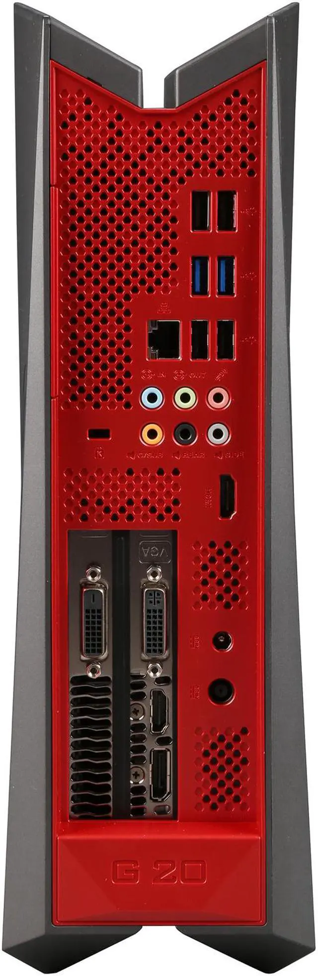 Alt view image 5 of 6 - ASUS Desktop Computer G20AJ-US002T Intel Core i7 4790 (3.6 GHz) 8 GB DDR3 1 TB HDD 8 GB SSD NVIDIA GeForce GTX 760 2 GB Windows 10 Home 64-Bit