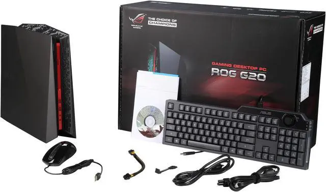 Alt view image 6 of 6 - ASUS Desktop Computer G20AJ-US002T Intel Core i7 4790 (3.6 GHz) 8 GB DDR3 1 TB HDD 8 GB SSD NVIDIA GeForce GTX 760 2 GB Windows 10 Home 64-Bit