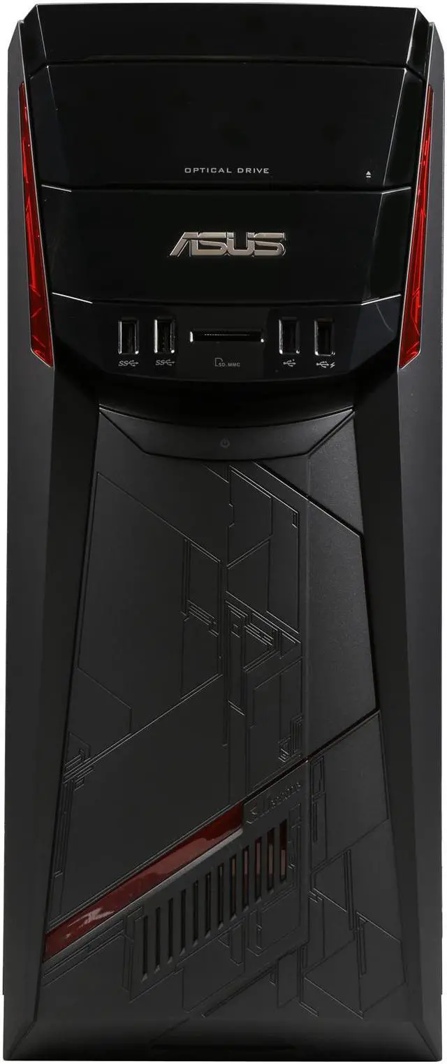 Alt view image 2 of 6 - ASUS Desktop Computer G11 Series G11CD-US007T Intel Core i7 6700 (3.4 GHz) 16 GB DDR4 2 TB HDD 8 GB SSD NVIDIA GeForce GTX 970 4 GB Windows 10 Home 64-Bit