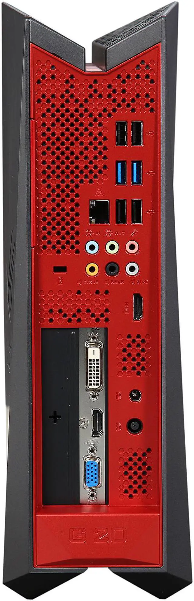 Alt view image 5 of 6 - ASUS Desktop PC ROG G20AJ-US006S Intel Core i3-4150 8GB DDR3 1TB HDD NVIDIA GeForce GTX 745 4 GB GDDR3 Windows 8.1 64-Bit