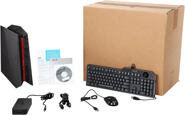 Alt view image 6 of 6 - ASUS Desktop PC ROG G20AJ-US006S Intel Core i3-4150 8GB DDR3 1TB HDD NVIDIA GeForce GTX 745 4 GB GDDR3 Windows 8.1 64-Bit