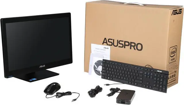 Alt view image 5 of 5 - ASUS All-in-One Computer A6420-B1 Intel Core i5 4460S (2.90 GHz) 4 GB DDR3 1 TB HDD Intel HD Graphics 4600 Shared memory 21.5" 1920 x 1080 Touchscreen Windows 7 64-bit with Windows 10 Pro Key
