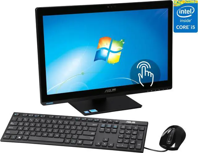 Main image of ASUS All-in-One Computer A6420-B1 Intel Core i5 4460S (2.90 GHz) 4 GB DDR3 1 TB HDD Intel HD Graphics 4600 Shared memory 21.5" 1920 x 1080 Touchscreen Windows 7 64-bit with Windows 10 Pro Key
