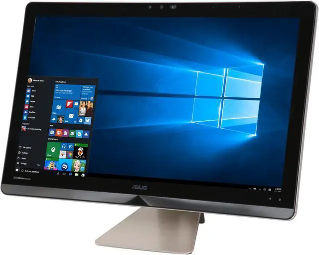 Alt view image 3 of 7 - ASUS All-in-One Computer Z240-C2 Intel Core i7 6700T (2.80 GHz) 16 GB DDR4 1 TB HDD 512 GB SSD NVIDIA GeForce GTX 960M 2 GB 23.8" IPS 3840 x 2160 Touchscreen Windows 10 Home 64-Bit