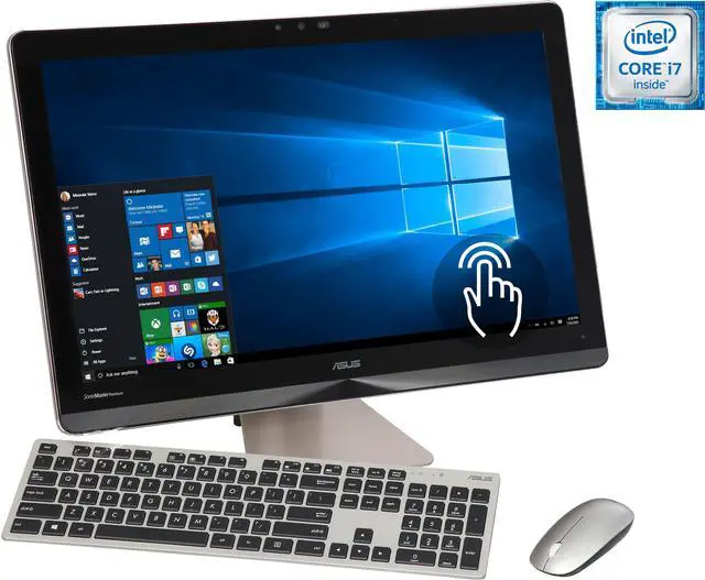 Main image of ASUS All-in-One Computer Z240-C2 Intel Core i7 6700T (2.80 GHz) 16 GB DDR4 1 TB HDD 512 GB SSD NVIDIA GeForce GTX 960M 2 GB 23.8" IPS 3840 x 2160 Touchscreen Windows 10 Home 64-Bit