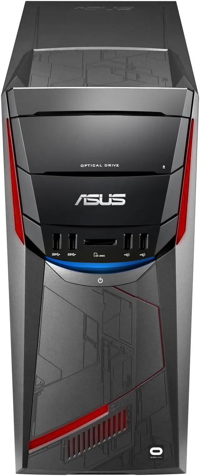 Alt view image 9 of 10 - ASUS Desktop Computer G11CB-US014T Intel Core i7 6700 (3.4 GHz) 16 GB DDR4 2 TB + 8 GB SSHD 512 GB SSD NVIDIA GeForce GTX 980 Ti Windows 10 Home 64-Bit