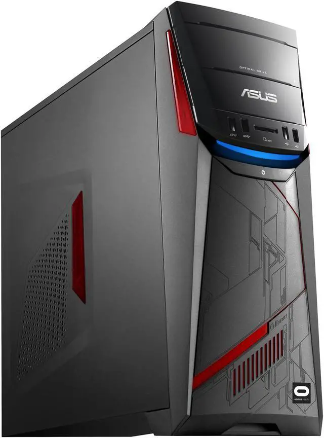 Alt view image 4 of 10 - ASUS Desktop Computer G11CB-US014T Intel Core i7 6700 (3.4 GHz) 16 GB DDR4 2 TB + 8 GB SSHD 512 GB SSD NVIDIA GeForce GTX 980 Ti Windows 10 Home 64-Bit
