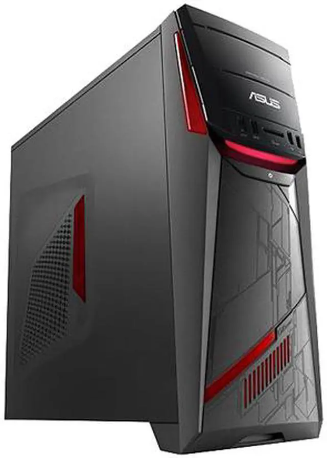 Alt view image 3 of 13 - ASUS Desktop Computer G11CD-WS51 Intel Core i5-6400 8GB DDR4 1TB HDD NVIDIA GeForce GTX 970 Windows 10 Home 64-Bit