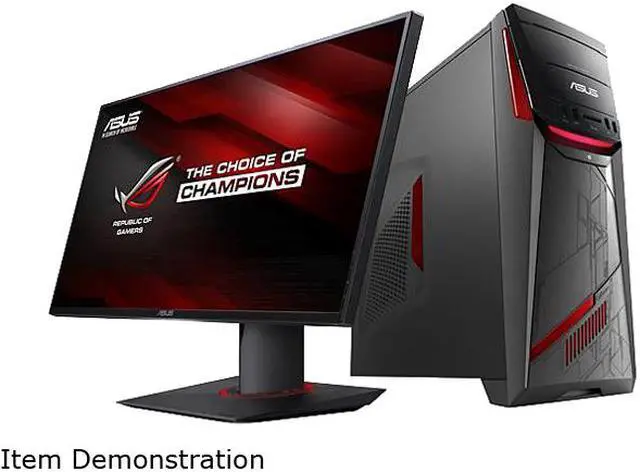 Alt view image 7 of 13 - ASUS Desktop Computer G11CD-WS51 Intel Core i5-6400 8GB DDR4 1TB HDD NVIDIA GeForce GTX 970 Windows 10 Home 64-Bit