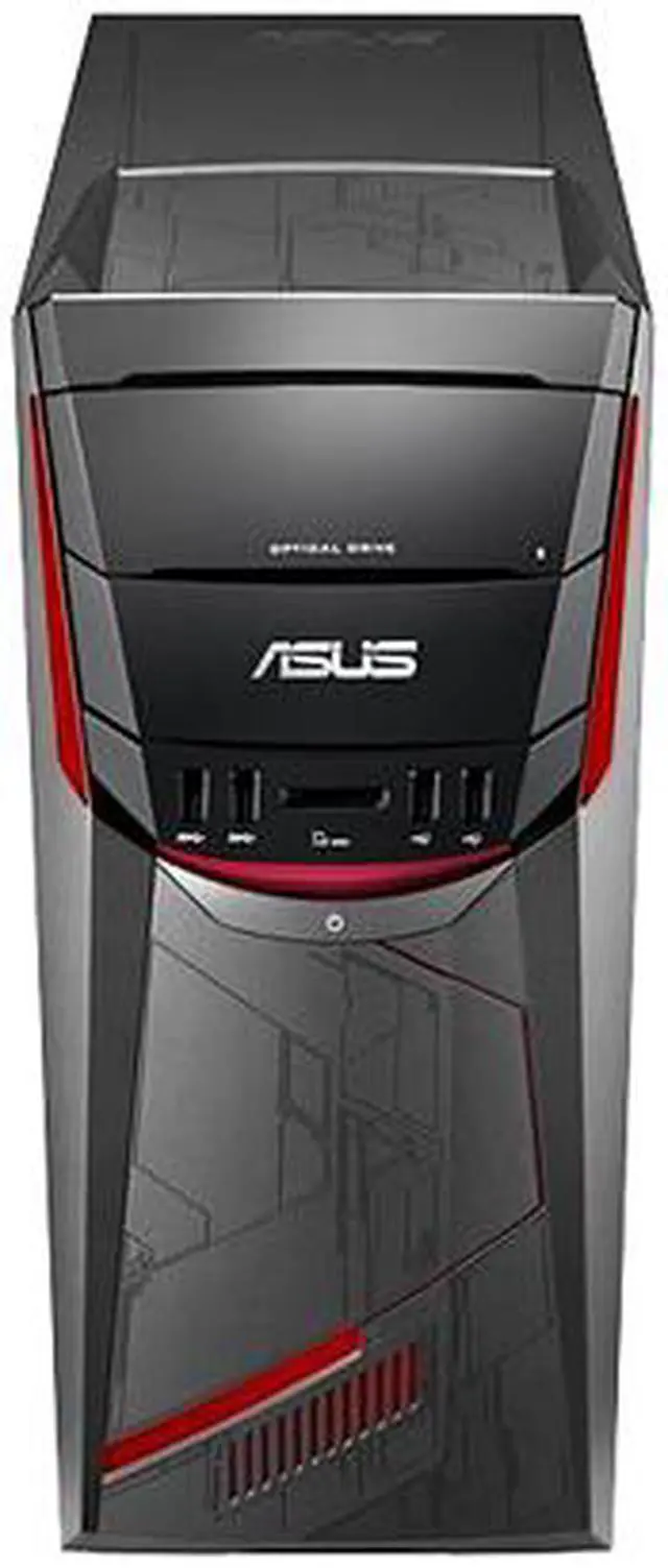 Alt view image 5 of 13 - ASUS Desktop Computer G11CD-WS51 Intel Core i5-6400 8GB DDR4 1TB HDD NVIDIA GeForce GTX 970 Windows 10 Home 64-Bit