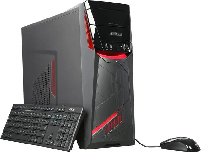 Main image of ASUS Desktop PC G11CD-DB52 Intel Core i5 6400 (2.7 GHz) 8 GB DDR4 1 TB HDD NVIDIA GeForce GTX 950 2 GB Windows 10 Home 64-Bit