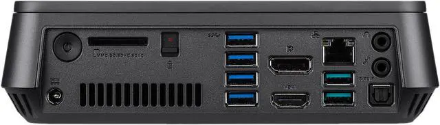 Alt view image 6 of 8 - ASUS Desktop PC VivoMini VM65N-G063Z Intel Core i5-7200U 8GB DDR4 1TB HDD NVIDIA GeForce 930M Windows 10 Home 64-Bit