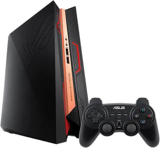 Alt view image 2 of 5 - ASUS Desktop Computer GR8 II-T044Z Intel Core i5-7400 8GB DDR4 1TB HDD GeForce GTX 1060 Windows 10 Home 64-Bit