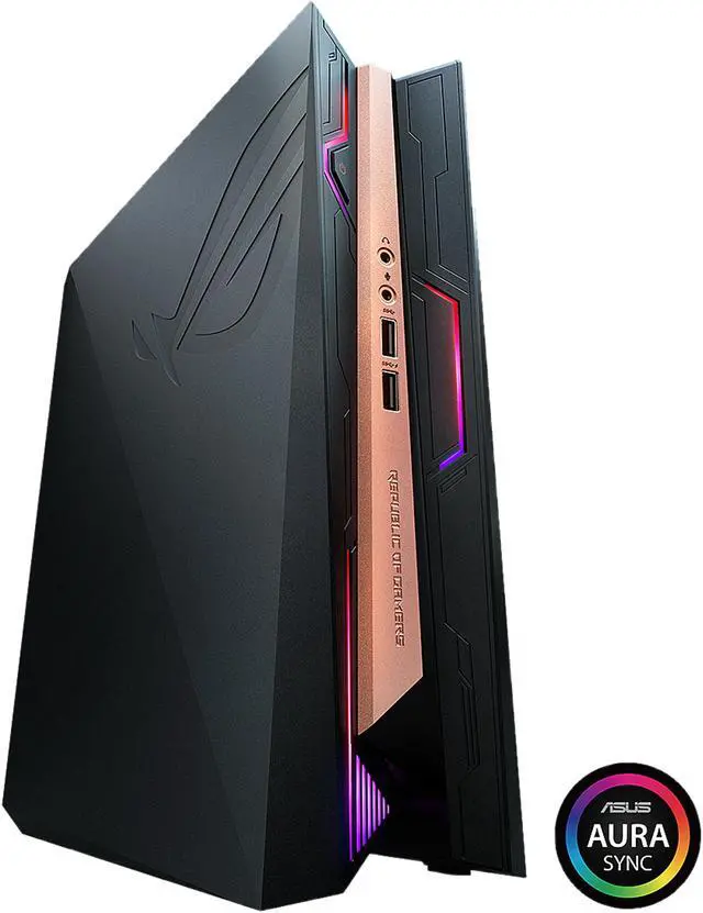 Main image of ASUS Desktop Computer GR8 II-T043Z Intel Core i7-7700 16GB DDR4 1TB HDD 512GB SSD GeForce GTX 1060 Windows 10 Home 64-Bit