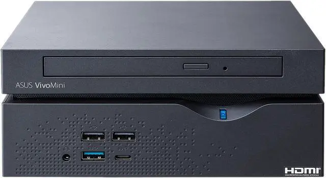Alt view image 2 of 6 - ASUS Desktop PC VivoMini VC66-B016Z Intel Core i7-7700 16GB DDR4 512GB SSD Intel HD Graphics 630 Windows 10 Home 64-Bit