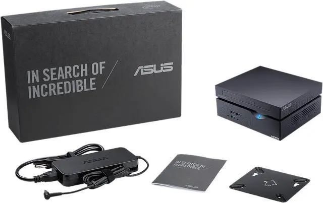 Alt view image 6 of 6 - ASUS Desktop PC VivoMini VC66-B016Z Intel Core i7-7700 16GB DDR4 512GB SSD Intel HD Graphics 630 Windows 10 Home 64-Bit