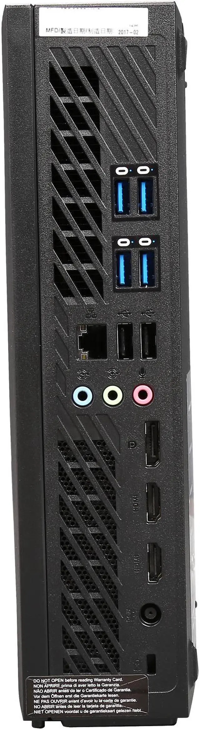 Alt view image 6 of 6 - ASUS VivoPC X, A80CJ-DS51 Oculus-Ready Console PC, GeForce GTX 1060, Intel Core i5, 8 GB DDR4, 1 TB HDD, VR-ready connectivity with 4 x USB 3.1 ports, Windows 10 pre-installed, Mouse/Keyboard included