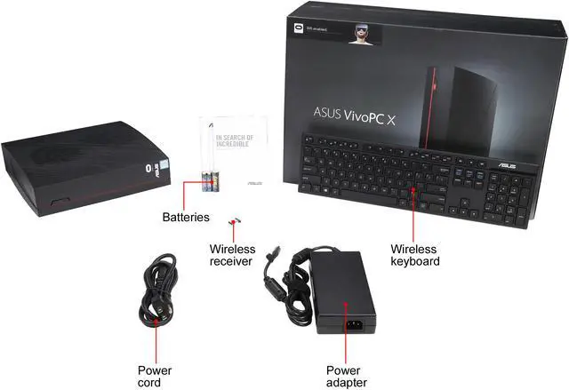 Alt view image 7 of 6 - ASUS VivoPC X, A80CJ-DS51 Oculus-Ready Console PC, GeForce GTX 1060, Intel Core i5, 8 GB DDR4, 1 TB HDD, VR-ready connectivity with 4 x USB 3.1 ports, Windows 10 pre-installed, Mouse/Keyboard included