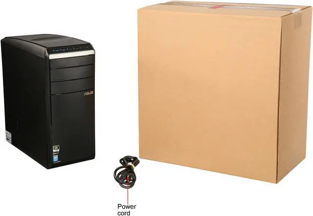 Alt view image 9 of 9 - ASUS Desktop Computer M51AD-B08 Intel Core i7-4790S 12GB DDR3 2TB HDD NVIDIA GeForce GTX 750M Windows 8.1