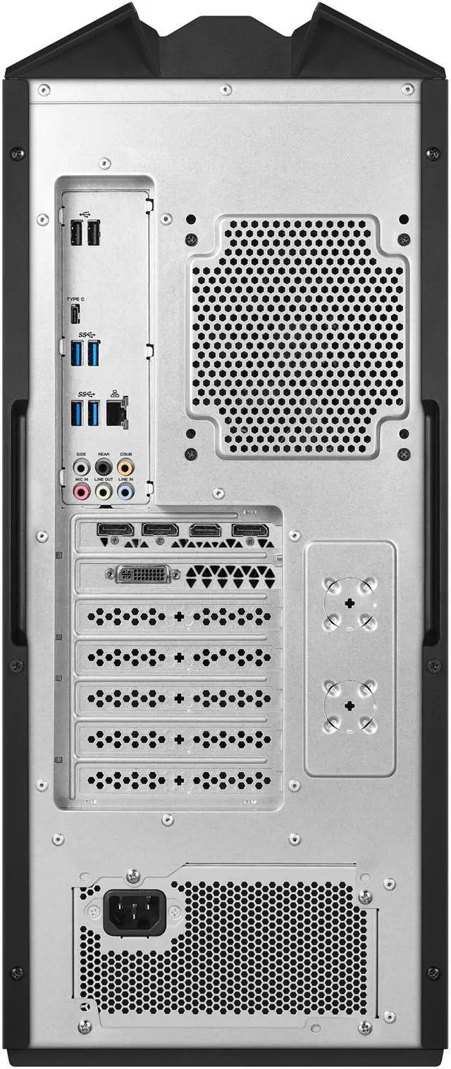 Alt view image 7 of 18 - ASUS Gaming Desktop GD30CI-DB71-GTX1080TI Intel Core i7-7700 16GB DDR4 1TB HDD 256GB SSD GeForce GTX 1080 Ti Windows 10 Home 64-Bit
