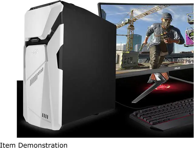 Alt view image 16 of 18 - ASUS Gaming Desktop GD30CI-DB71-GTX1080TI Intel Core i7-7700 16GB DDR4 1TB HDD 256GB SSD GeForce GTX 1080 Ti Windows 10 Home 64-Bit