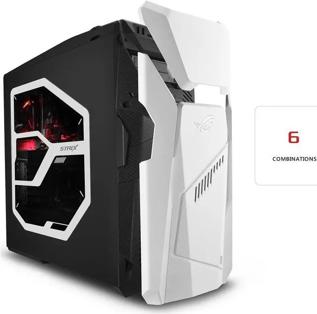 Alt view image 12 of 18 - ASUS Gaming Desktop GD30CI-DB71-GTX1080TI Intel Core i7-7700 16GB DDR4 1TB HDD 256GB SSD GeForce GTX 1080 Ti Windows 10 Home 64-Bit