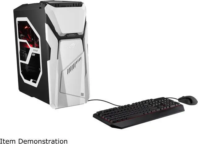 Alt view image 11 of 18 - ASUS Gaming Desktop GD30CI-DB71-GTX1080TI Intel Core i7-7700 16GB DDR4 1TB HDD 256GB SSD GeForce GTX 1080 Ti Windows 10 Home 64-Bit