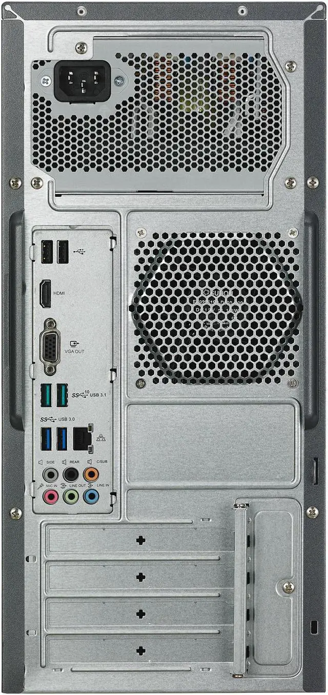 Alt view image 4 of 4 - ASUS Desktop Computer M32CD-DB53 Intel Core i5 7th Gen 7400 (3.00 GHz) 8 GB DDR4 1 TB HDD NVIDIA GeForce GTX 1050 Graphic Card Windows 10 Home 64-Bit