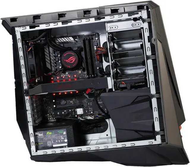 Alt view image 9 of 13 - ASUS Desktop Computer GT51CH-DB71K-GTX1080TI Intel Core i7-7700K 32GB DDR4 2TB HDD 512GB SSD GeForce GTX 1080 Ti Windows 10 Home 64-Bit