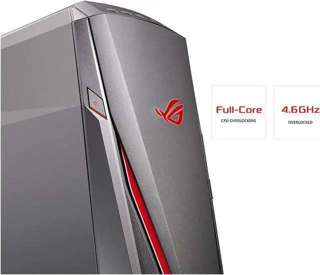 Alt view image 12 of 13 - ASUS Desktop Computer GT51CH-DB71K-GTX1080TI Intel Core i7-7700K 32GB DDR4 2TB HDD 512GB SSD GeForce GTX 1080 Ti Windows 10 Home 64-Bit