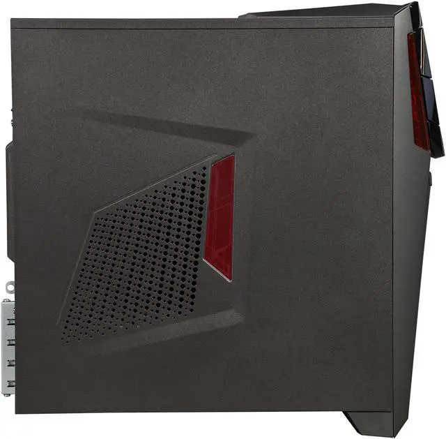 Alt view image 4 of 7 - ASUS Desktop PC G11CD-WB51-GTX1070 Intel Core i5-6400 8GB DDR4 1TB HDD GeForce GTX 1070 Windows 10 Home 64-Bit