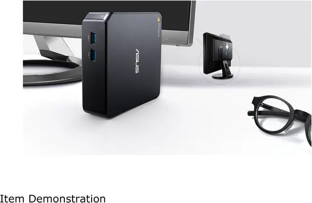 Alt view image 10 of 11 - ASUS Desktop Computer CHROMEBOX2-G112U Intel Core i7-5500U 4 GB DDR3L 16 GB M.2 SSD Intel HD Graphics 5500 Google Chrome OS