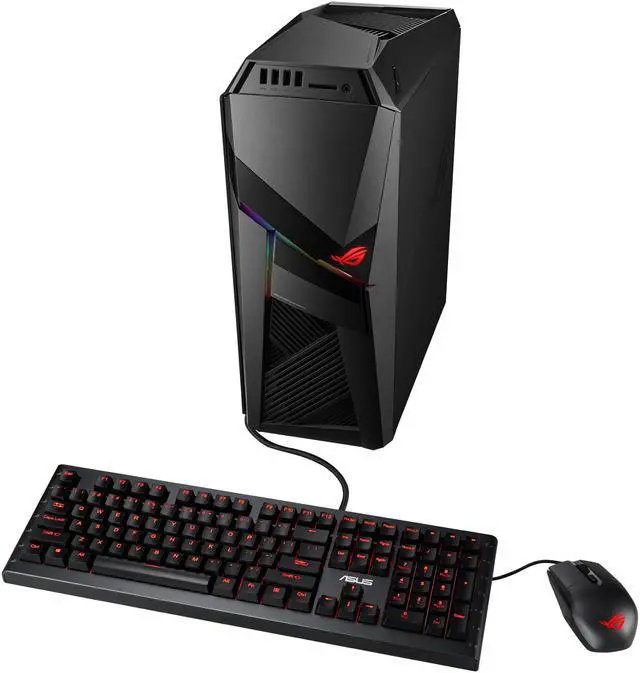 Alt view image 3 of 11 - ASUS Desktop Computer G Series GL12CM-DS761 Intel Core i7-8700K 8GB DDR4 1TB HDD 256GB SSD GeForce GTX 1060 Windows 10 Home 64-Bit