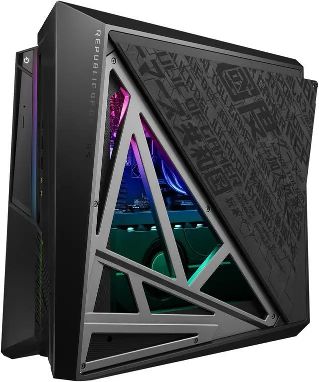 Alt view image 7 of 10 - ROG Huracan G21 Compact Gaming Desktop, Intel® Core™ i7-8700 Processor (Up to 4.6 Ghz), NVIDIA® GeForce GTX 1080 16GB 2666Mhz RAM 512GB SSD + 1TB HDD, 802.11ac Wi-Fi