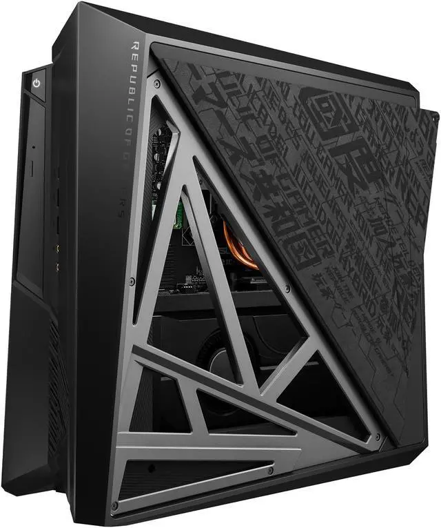 Alt view image 8 of 10 - ROG Huracan G21 Compact Gaming Desktop, Intel® Core™ i7-8700 Processor (Up to 4.6 Ghz), NVIDIA® GeForce GTX 1080 16GB 2666Mhz RAM 512GB SSD + 1TB HDD, 802.11ac Wi-Fi
