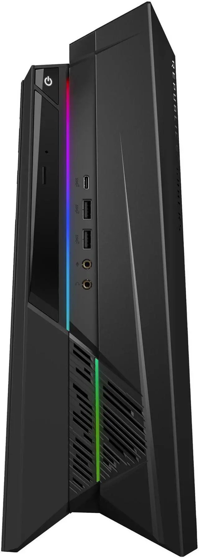 Alt view image 4 of 10 - ROG Huracan G21 Compact Gaming Desktop, Intel® Core™ i7-8700 Processor (Up to 4.6 Ghz), NVIDIA® GeForce GTX 1080 16GB 2666Mhz RAM 512GB SSD + 1TB HDD, 802.11ac Wi-Fi