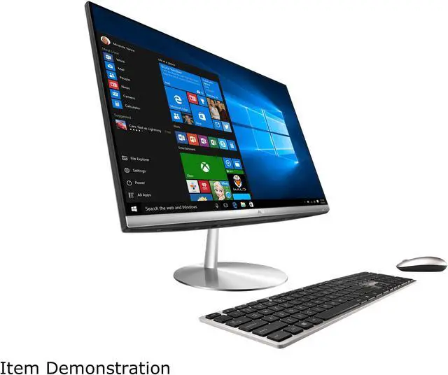 Alt view image 11 of 11 - ASUS All-in-One Computer ZN242GD-DS751T Intel Core i7-8750H 8GB DDR4 1TB HDD 23.8" Touchscreen Windows 10 Home 64-Bit
