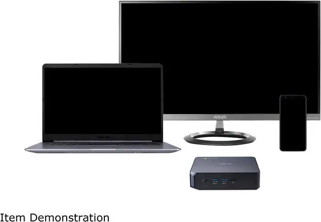 Alt view image 6 of 9 - ASUS Desktop Computer CHROMEBOX 3-N017U Intel Celeron 3865U 4GB DDR4 32 GB M.2 SATA SSD Intel HD Graphics 610 Google Chrome OS