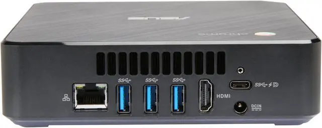 Alt view image 4 of 6 - ASUS Desktop Computer CHROMEBOX 3-N019U Intel Core i3-7100U 8GB DDR4 32 GB M.2 SATA SSD Intel HD Graphics 620 Google Chrome OS