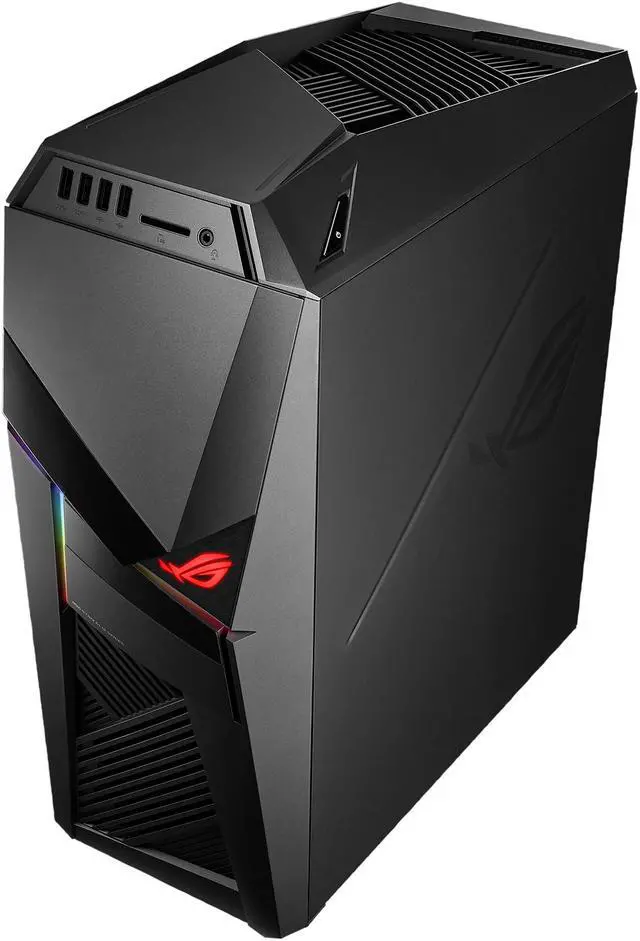 Alt view image 5 of 18 - ASUS ROG Strix GL12 GL12CX-DH781 Gaming Desktop, OC Intel Core i7-9700K, NVIDIA RTX 2080, 16 GB DDR4 Memory, 256 GB SSD + 2 TB HDD, Windows 10 Home