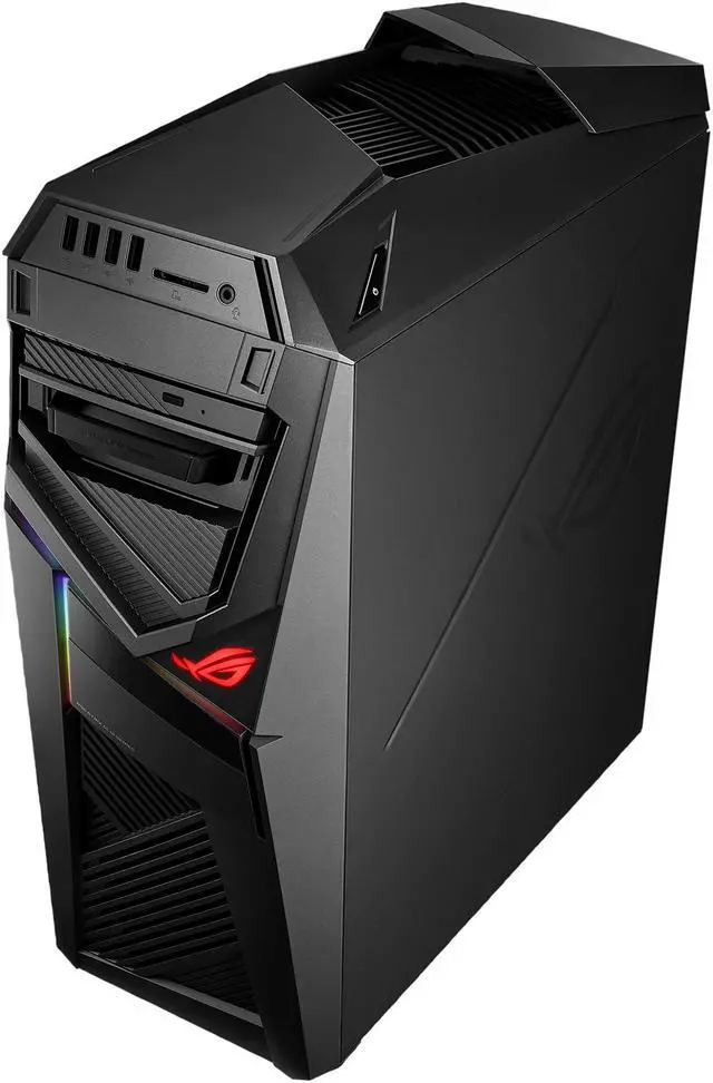 Alt view image 6 of 18 - ASUS ROG Strix GL12 GL12CX-DH781 Gaming Desktop, OC Intel Core i7-9700K, NVIDIA RTX 2080, 16 GB DDR4 Memory, 256 GB SSD + 2 TB HDD, Windows 10 Home