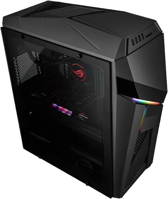 Alt view image 11 of 18 - ASUS ROG Strix GL12 GL12CX-DH781 Gaming Desktop, OC Intel Core i7-9700K, NVIDIA RTX 2080, 16 GB DDR4 Memory, 256 GB SSD + 2 TB HDD, Windows 10 Home