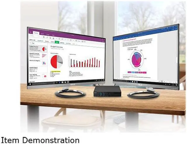 Alt view image 4 of 5 - ASUS Desktop Computer PB60-B3043ZC Intel Core i3-8100T 4GB DDR4 500GB HDD Intel UHD Graphics 630 Windows 10 Pro 64-bit