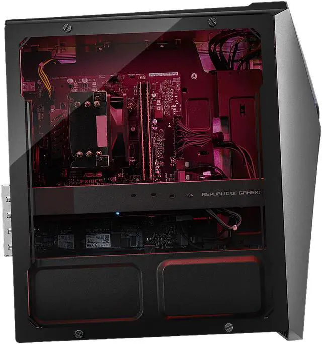 Alt view image 6 of 9 - ASUS - Gaming Desktop PC - Intel Core i5-9400F (6-Core 2.9 GHz), NVIDIA GeForce GTX 1660, 8 GB DDR4, 512 GB SSD, Intel B360, Windows 10 Home 64-bit, GL10CS