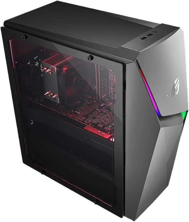 Alt view image 8 of 9 - ASUS - Gaming Desktop PC - Intel Core i5-9400F (6-Core 2.9 GHz), NVIDIA GeForce GTX 1660, 8 GB DDR4, 512 GB SSD, Intel B360, Windows 10 Home 64-bit, GL10CS