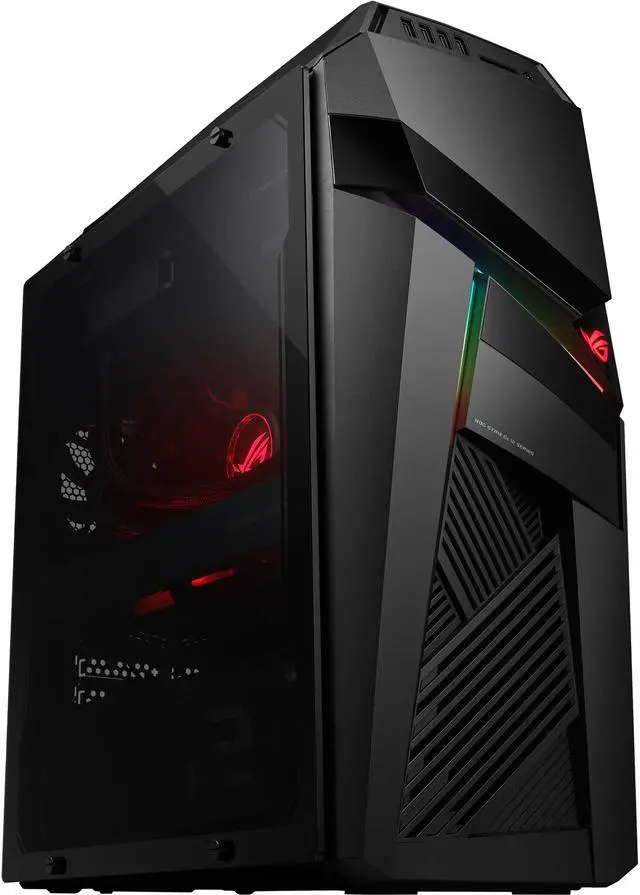 Main image of Asus ROG Strix GL12CX-XB771 Gaming Desktop Computer - Core i7 i7-9700K - 16 GB RAM - 1 TB SSD - Tower - Iron Gray