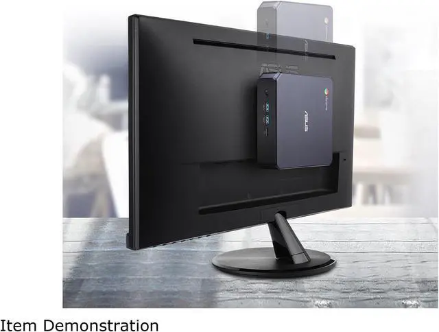 Alt view image 8 of 8 - ASUS Desktop Computer Chromebox 3 CHROMEBOX3-N3299U Intel Core i3-8130U 4GB DDR4 32GB SSD Intel UHD Graphics 620 Google Chrome OS