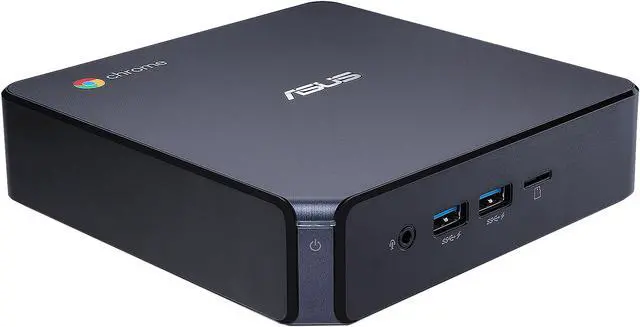 Main image of ASUS Desktop Computer Chromebox 3 CHROMEBOX3-N3299U Intel Core i3-8130U 4GB DDR4 32GB SSD Intel UHD Graphics 620 Google Chrome OS
