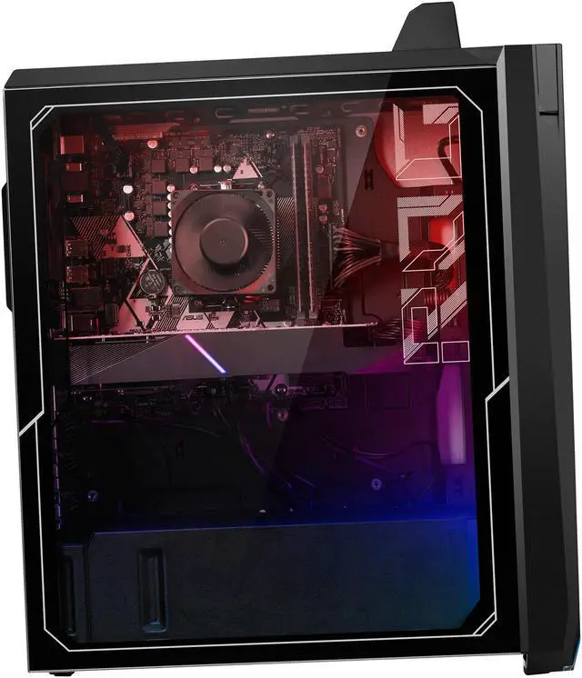 Alt view image 3 of 11 - ASUS Gaming Desktop ROG Strix GA15DH-ES557 AMD Ryzen 5 3600X 8GB DDR4 512GB SSD AMD Radeon RX 5700 XT Windows 10 Home 64-bit