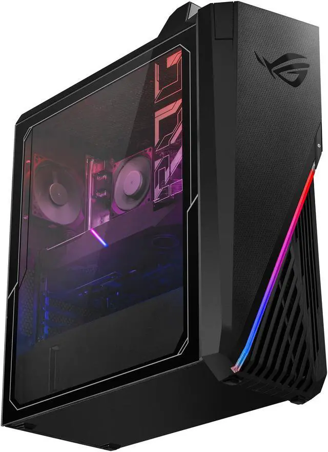 Alt view image 7 of 11 - ASUS Gaming Desktop ROG Strix GA15DH-ES557 AMD Ryzen 5 3600X 8GB DDR4 512GB SSD AMD Radeon RX 5700 XT Windows 10 Home 64-bit